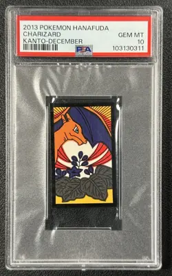 CHARIZARD PSA 10 2013 POKEMON HANAFUDA KANTO DECEMBER GEM 311 - Image 1