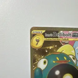 Pokemon TCG Iono's Bellibolt ex Hyper Rare Full Art Holo 188/159 Sv09 EX - Image 2