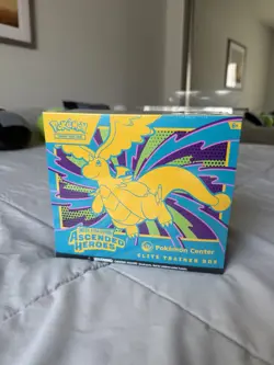 Pokemon Center Exclusive Ascended Heroes Elite Trainer Box ETB Sealed Small Tear - Image 1