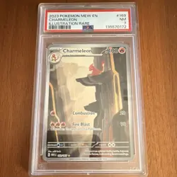 Pokemon Charmeleon Illustration Rare Holo 169/165 PSA 7 Scarlet & Violet 151 - Image 1