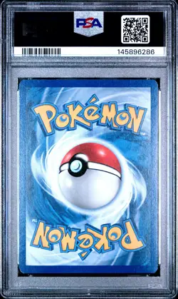 2008 POKEMON DIAMOND & PEARL LEGENDS AWAKENED #106 MEOWTH-REVERSE FOIL PSA 6 - Image 2