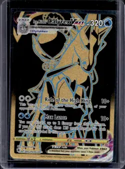 2022 Pokemon SWSH Ice Rider Calyrex VM Trainer Gallery #TG29/TG30 - Image 1