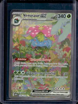 2023 Pokemon SV 151 Venusaur ex Full Art Special Illustration Rare #198/165 - Image 1