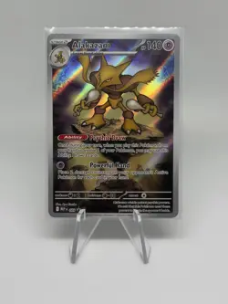 Alakazam 009 Me: Mega Evolution Promo Holo Pokemon NM - Image 1
