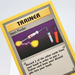 Pokemon TCG - Item Finder 74/102 Base Set Rare WOTC - EXC/NM - Image 1