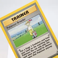 Pokemon TCG - Pokemon Breeder 76/102 Base Set Rare WOTC - EXC - Image 1