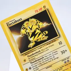 Pokemon TCG - Electabuzz 20/102 Base Set Rare WOTC - EXC/NM - Image 1