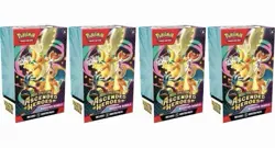 Pokemon TCG 4x Ascended Heroes Booster Bundle - Image 1
