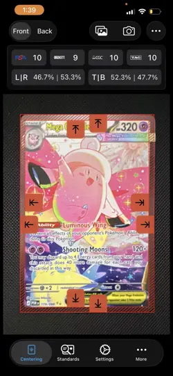 Pokemon Mega Clefable EX SIR 119/088 (PSA 10 CONTENDER) - Image 3