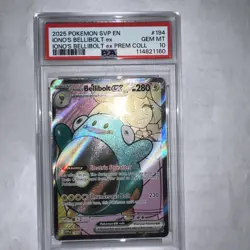 2025 Pokemon Svp En Iono’s Bellibolt Ex Premium Collection Tcg 194 Psa 10 Graded - Image 3