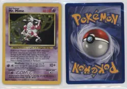 Mr Mime Holo Pokemon Jungle #6 1999 - Image 3