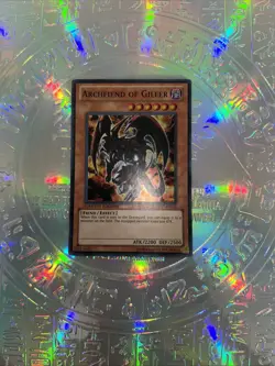 YuGiOh Archfiend of Gilfer CT07-EN014 Limited Edition Super Rare NM - Image 2