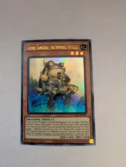 Yugioh Gizmek Taniguku, the Immobile Intellect DAMA-EN017 Ultra Rare 1st Edition - Image 1