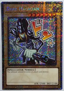 Yugioh Dark Magician RA05-EN083 Starlight Rare 1st Edition - Image 1