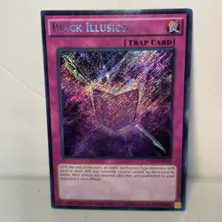 Black Illusion YGLD-ENC00 Secret Rare Limited Edition Promo NM Yugioh TCG - Image 1