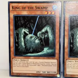 King of the Swamp LDK2-ENK17 X2 Common 1st & Unlimited Edition NM Yugioh TCG - Image 2