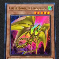 Yu-Gi-Oh! TCG Curse of Dragon the Cursed Dragon LDS1-EN118 Rare 1st Edition Holo - Image 2