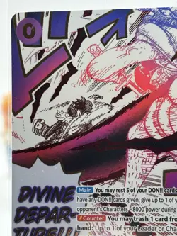 Bandai One Piece Card Game Divine Departure OP13-076 Foil Event alt art - Image 2