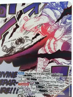 Bandai One Piece Card Game Divine Departure OP13-076 Foil Event alt art - Image 3