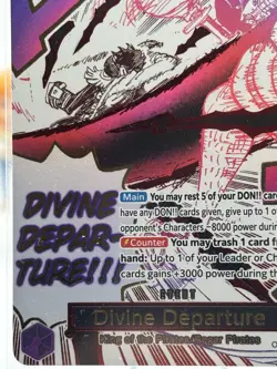Bandai One Piece Card Game Divine Departure OP13-076 Foil Event alt art - Image 5