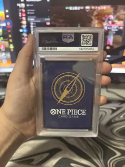 One Piece TCG OP05 Monkey D. Luffy 1st Anniversary ST01-012 PSA 10 - Image 2