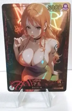 Nami - One Piece Sexy Anime Waifu Card - Image 1