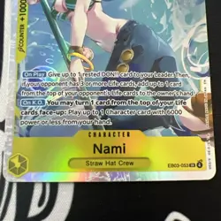 Nami (053) EB03-053 Extra Booster: One Piece Heroines Edition Foil - Image 2