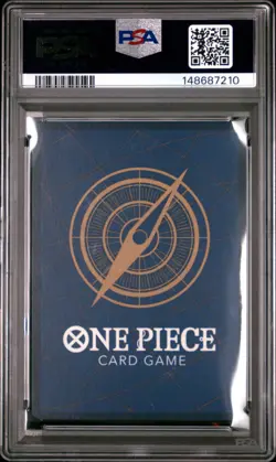 2022 ONE PIECE PROMOS RED PROMOTION CARD SET #022 MONKEY D. LUFFY PSA 7 - Image 2