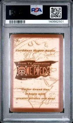 2001 ONE PIECE CARDDASS HYPER BATTLE 7TH STAGE #C337 NAMI PSA 9 - Image 2