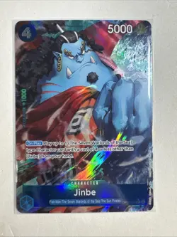 Jinbe OP07-045 500 Years In The Future OPTCG Alt Art Near Mint - Image 1