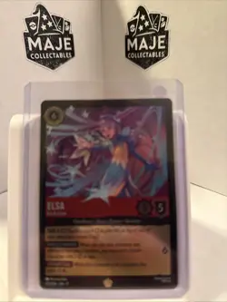 Elsa - Ice Artisan 123/204 Cold Foil Legendary Disney Lorcana Winterspell - Image 1