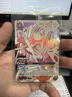 Bandai Union Arena Sword Art Online Asuna Rare Battle UR Promo SAO-2-042 Sealed - Image 1