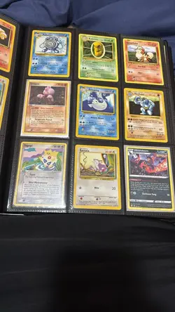 pokemon cards lot vintage 9 Cards - Image 1