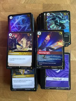 RIFTBOUND BULK Lot 400+ CARDS - Common, Uncommon, Rares Set 1 & 2 - Image 1