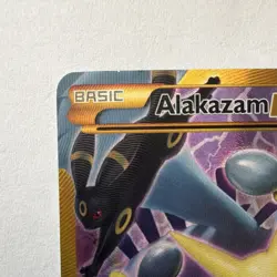 Pokemon Alakazam EX 125/124 Fates Collide Secret Rare Full Art Holo Card 2016 - Image 5