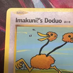 ImakuniU's Doduo 112/108 Evolutions Secret Rare Non Holo Pokemon Card - Image 2