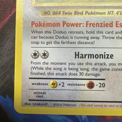 ImakuniU's Doduo 112/108 Evolutions Secret Rare Non Holo Pokemon Card - Image 5