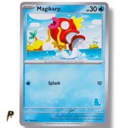 Magikarp - 2023 First Battle Deck Exclusive Stamped Pokemon Card NM - Image 1