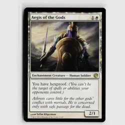 MTG Aegis of the Gods #1 Journey Into Nyx Normal R NM Magic Card - Image 1