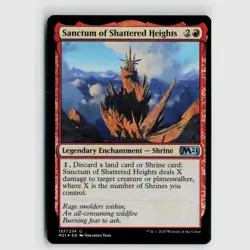 MTG Sanctum of Shattered Heights #157 Core Set 2021 Foil U NM Magic Card - Image 1