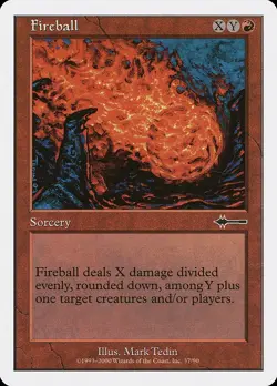 Fireball Beatdown HEAVILY PLD Red Common MAGIC THE GATHERING MTG CARD ABUGames - Image 1