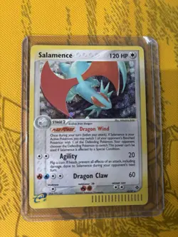 Nintendo Pokemon Salamence 10/97 Dragon Holo Rare 120 HP Stage 2 Card 2003 - Image 1
