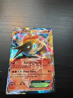 Moltres EX (Team Plasma) 14/135 2012 Plasma Storm - Pokemon Card - Image 1