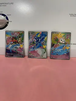 Pokemon First Partner Illustration Collection 3 card gen 7 (Alola set) - Image 1