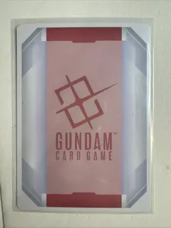 New 2025 Sdcc Exclusive Gundam TCG Resource Card Zechs Merquise RP-002 Foil (B) - Image 2