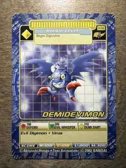 DemiDevimon ST-156 Digimon Card Digi-Battle LP - Image 1