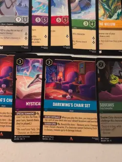 Lot Of (24) Lorcana Winterspell Rare Uncommon Common & Foil Cards - Image 4