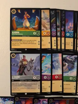 Lot Of (24) Lorcana Winterspell Rare Uncommon Common & Foil Cards - Image 5