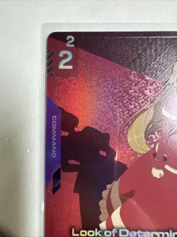 Look Of Determination R+ Alt GD03-114 Gundam TCG Card Foil Steel Requiem Eng - Image 2