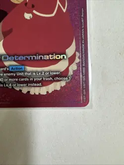 Look Of Determination R+ Alt GD03-114 Gundam TCG Card Foil Steel Requiem Eng - Image 4